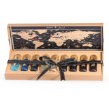 Tobacco Box – 9 Pieces by Ibrahim Al Qurashi (Ibraq Collection) unisex